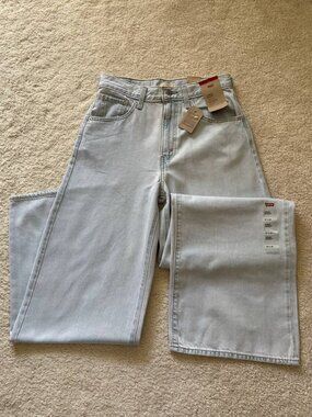 NWT Levi's Cinch Baggy High Rise Women's Jeans Size 27/31